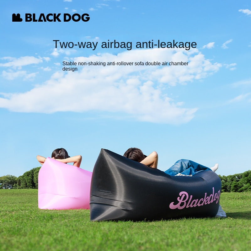 BLACKDOG Air Inflatable Lazy Boy Sofa Bed Outdoor Ultra-light Portable Air Matress Bed Tear-resistant Puncture-resistant Foldable Island Sleeping Pad
