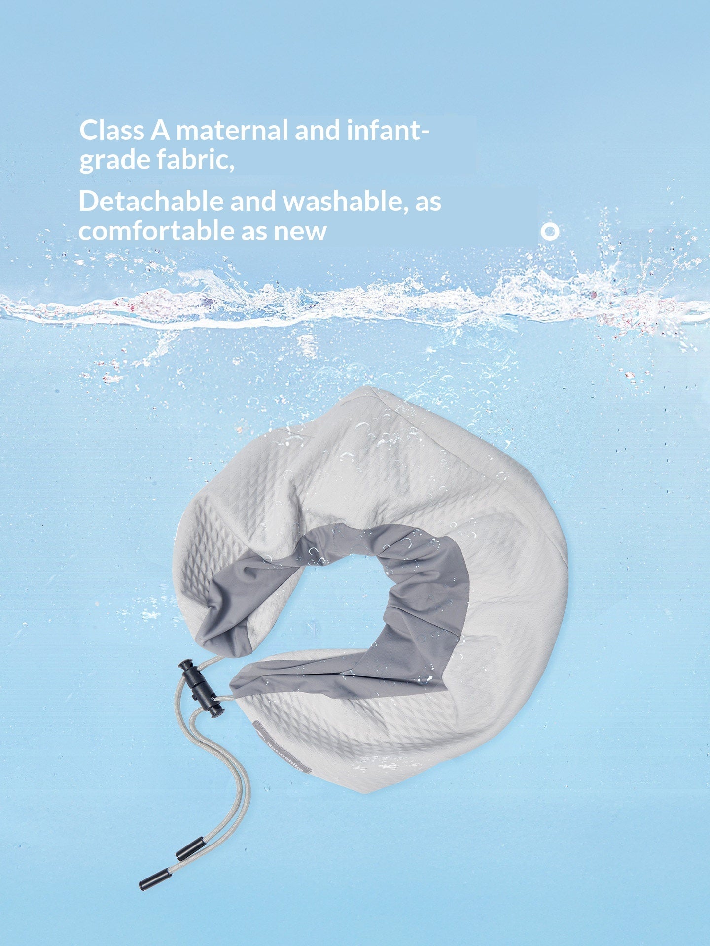 Naturehike FEATHER BONE U+ Inflatable Neck Pillow Portable Lightweight U-Shaped Travel Air Inflatable Sleeping Neck Pillow Camping Outdoor