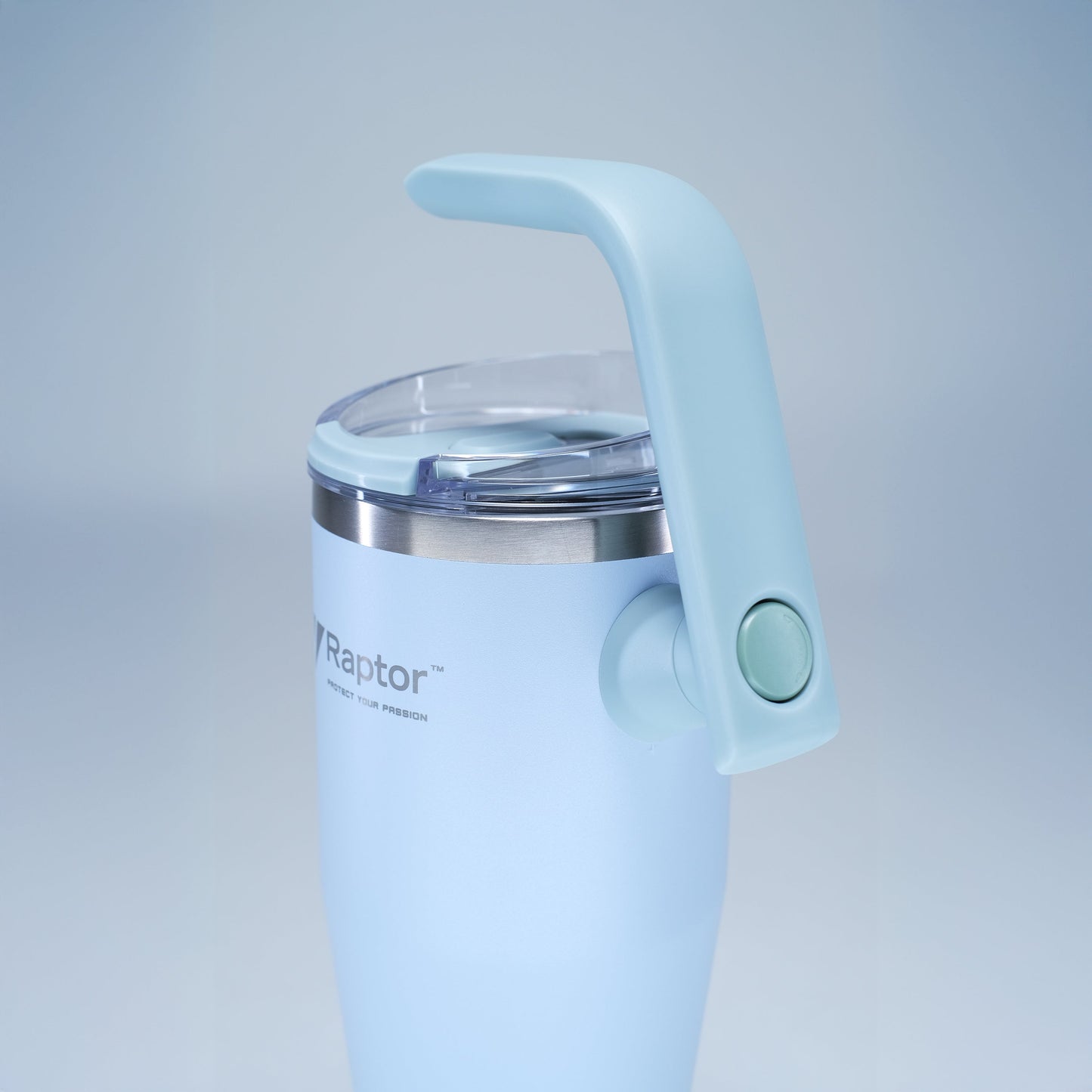 Raptor TWIST 40oz Tumbler Unique Rotating Handle Double-Wall Vacuum Insulation Cup Holder-Friendly Design Rust-Resistant Durability Drinkware