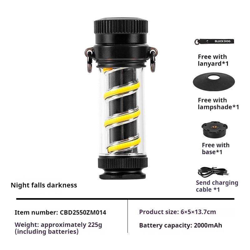 Blackdog CANY DAY Atmosphere LED Light Portable Ultralight Stepless Dimming Flashlight Night Lamp 4 Adjustable Light Modes Waterproof IP44 2000mAH Camping