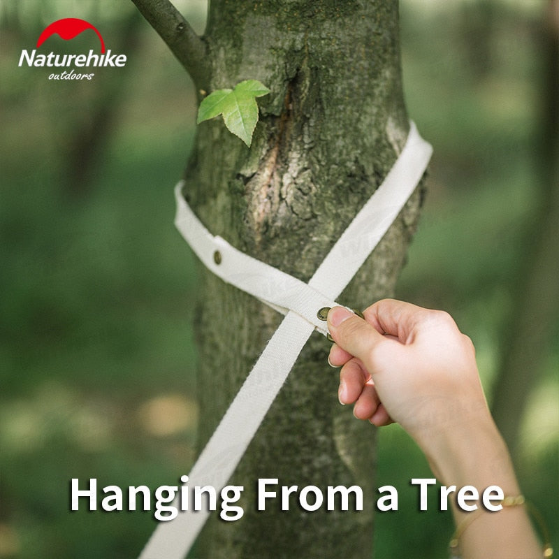 Naturehike Cowhide Hanging Rope Portable Ultralight Leather Clothesline With Snap Ring 4.6m Extendable Hanging Hang Hook Lanyard Tarp Pole Tent Outdoor Camping Hiking Beach Travel Accessories Heavy Duty Original Nature Hike