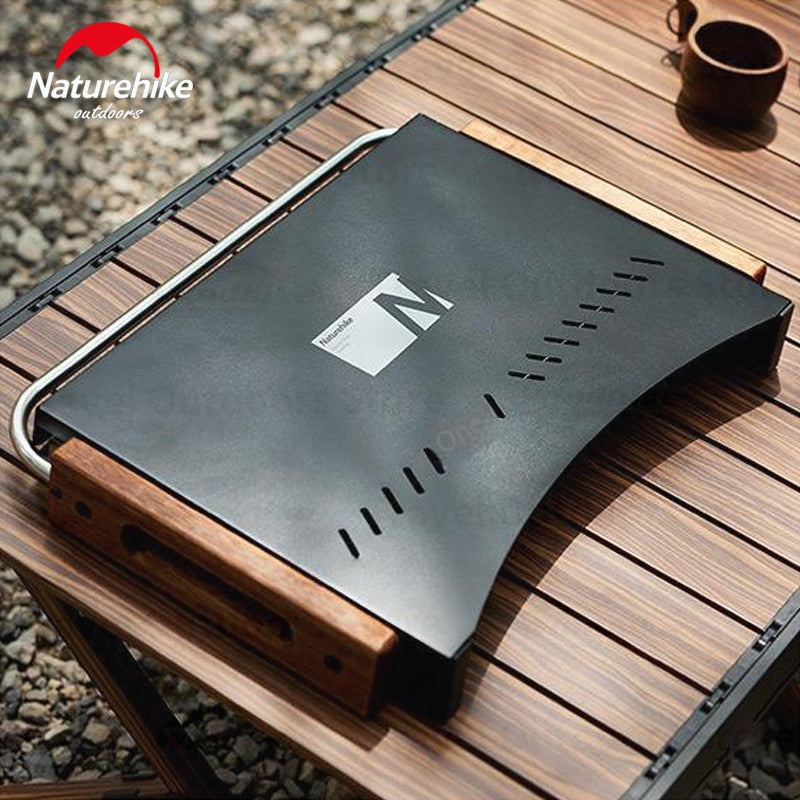 Naturehike x N Series Desktop Travel Grill Portable Ultralight Foldable Tabletop Charcoal Grill Burner Folding BBQ Stove Barbecue Camping Cooking Outdoor
