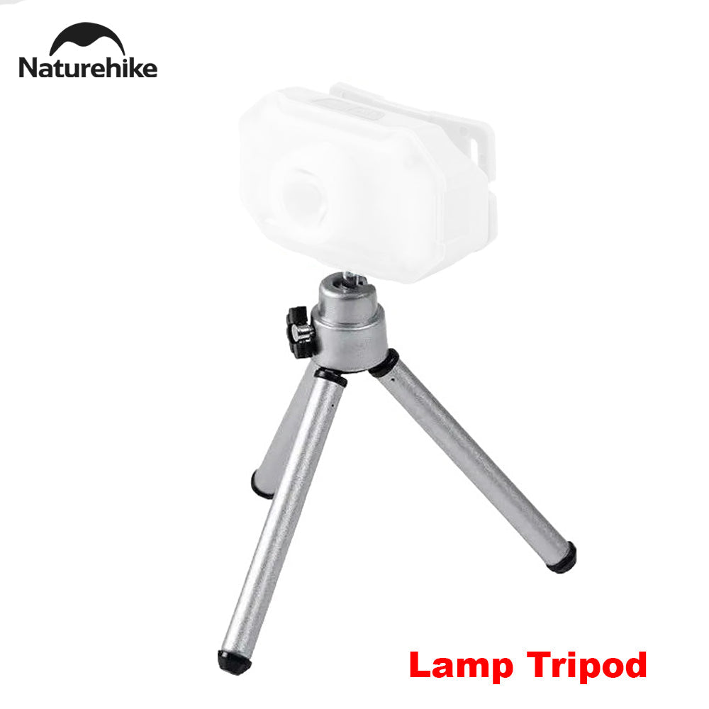Naturehike Lamp Tripod Portable Lightweight Universal Lantern Light Stand Aluminum Alloy Mount Bracket