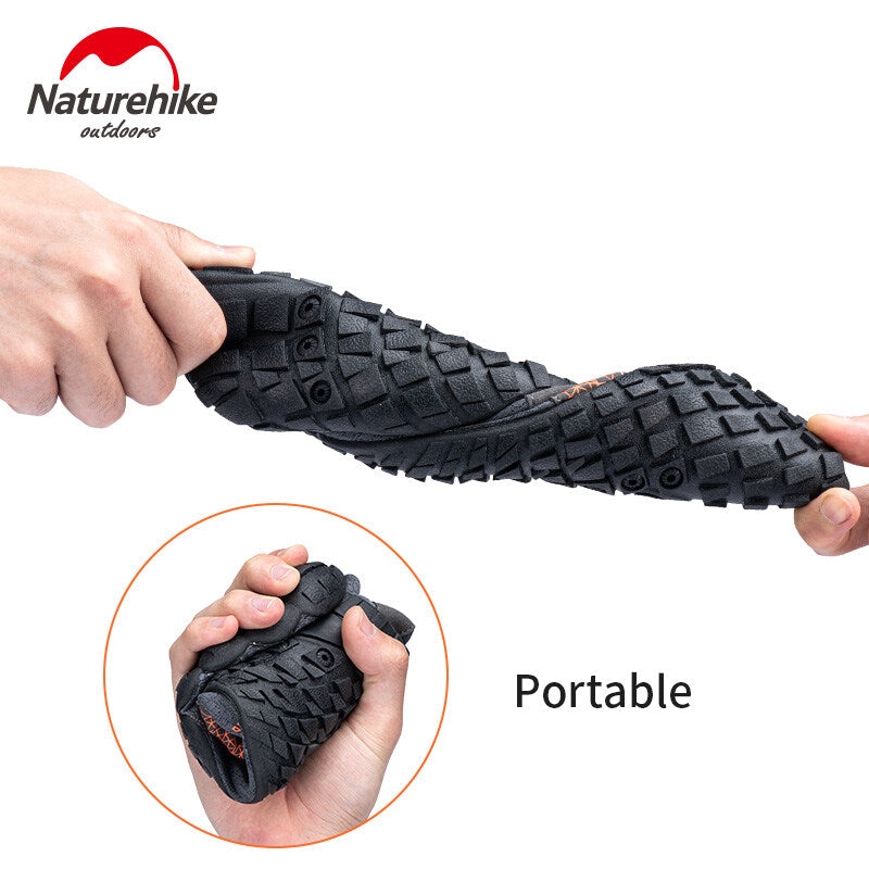 Naturehike AQUA Wading Rubber Shoes Portable Outdoor Men Women Water Shoes Quick Dry Beach Sneakers Seaside Surfing Diving Sneaker Socks Slipper