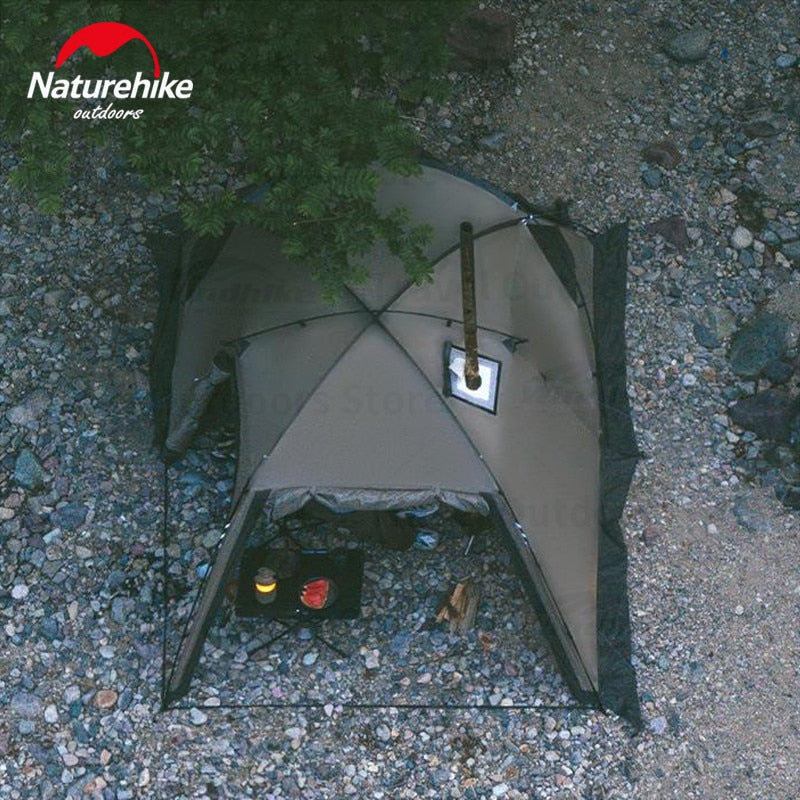 Naturehike 1 Bedroom 1 Living Room Portable Ultralight Hiking Backpacking 4 Season Camping Tent 2 Person Waterproof Windproof 30D Polyester Spacious