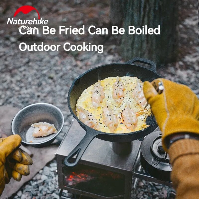 Naturehike ICEFIELD ELF Fire Wood Stove Outdoor Camping Heating Cooking Burner Tent Firewood Heater Boiling Water 4kg Ultralight Stainless Steel 430 Portable Nature Hike