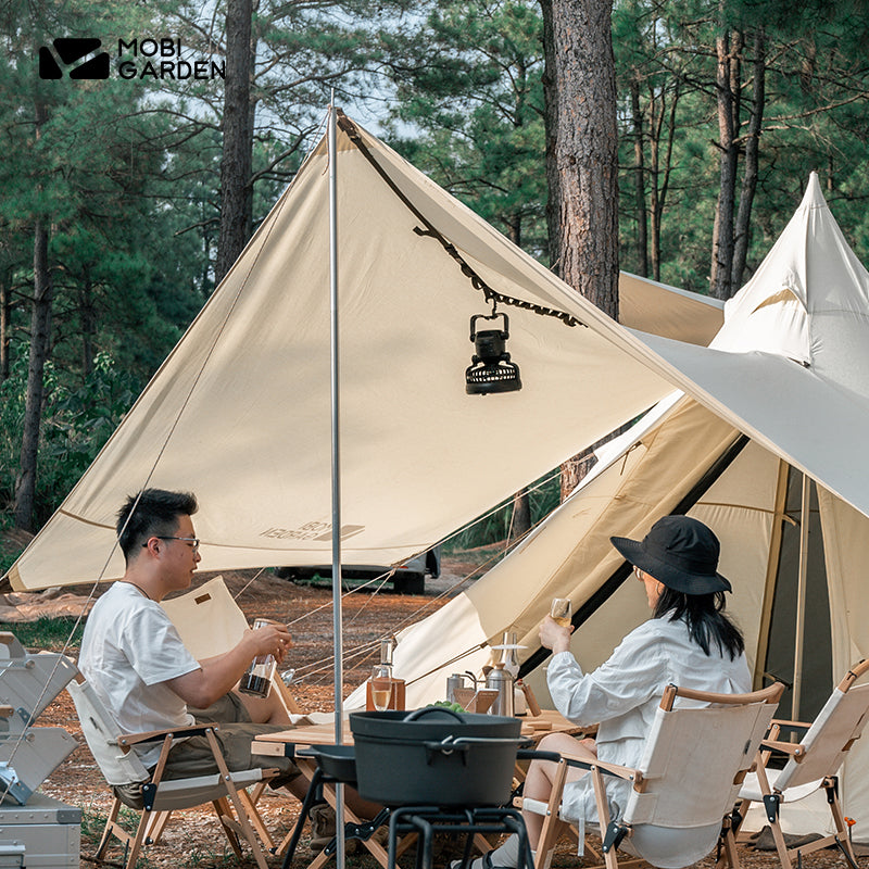 MOBI GARDEN 2m Multi-Function Hanging Rope Outdoor Adjustable Clothesline Lanyard Accesories Tool Windproof Cloth Storage Non-Slip Rope Extension Rope