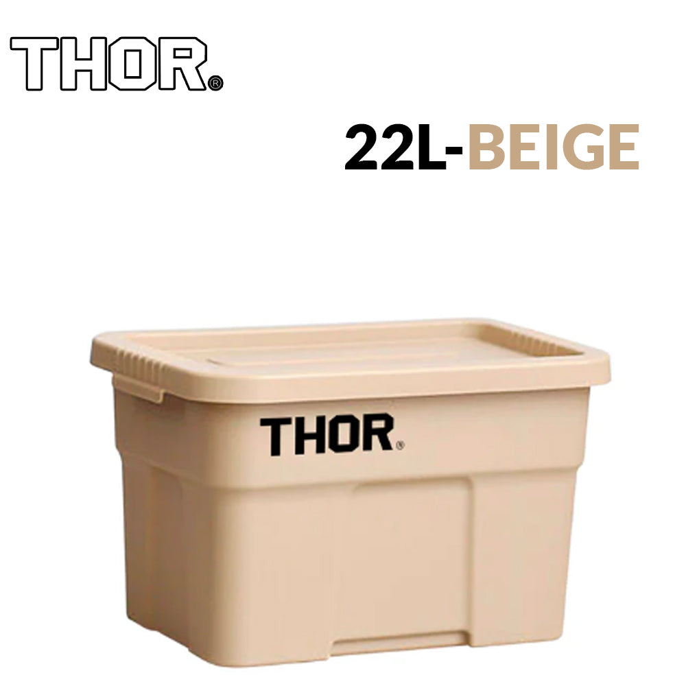 THOR ® Premium MINI 1L and LIMO 2.5L | 5L | 22L | 53L | 75L Stackable Storage Box with Lid Outdoor Rugged Plastic Boxes Wood Tabletop Stand Bracket