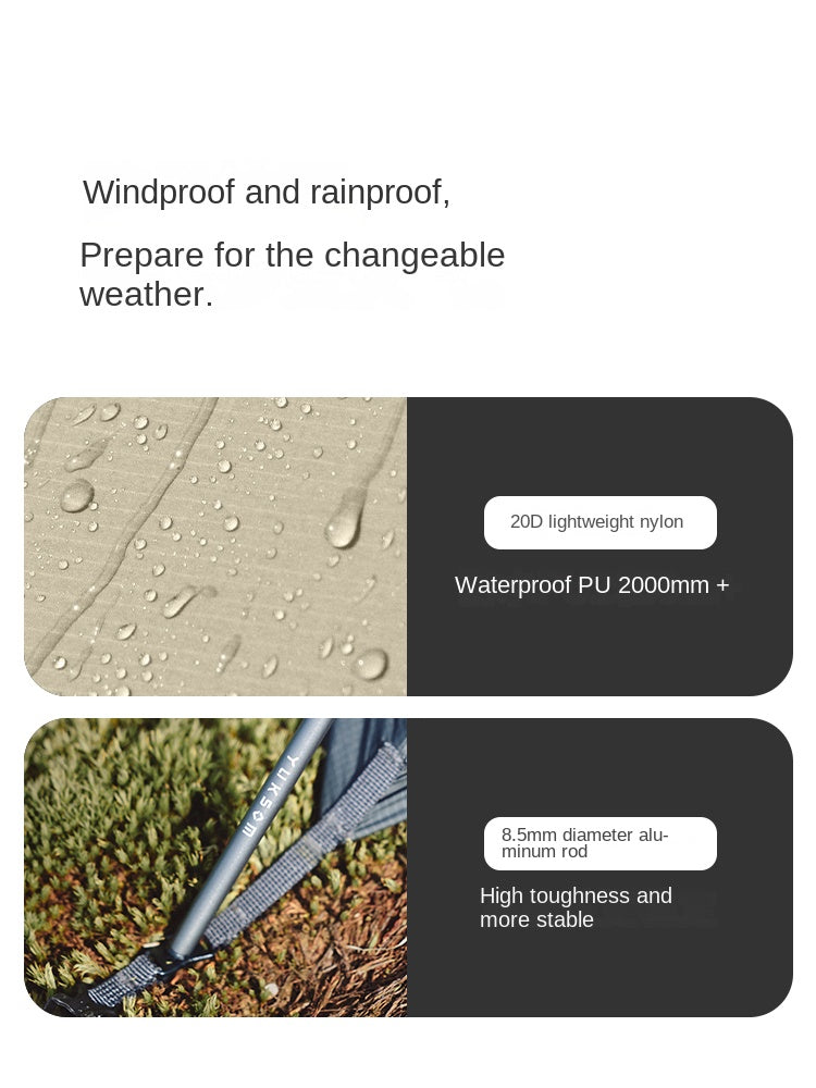 Naturehike CLOUD UP PRO Series Ultralight Camping Tent for 1 and 2 Person Waterproof 20D Nylon and 8 Series Aluminum Alloy Pole 4 Season Tent