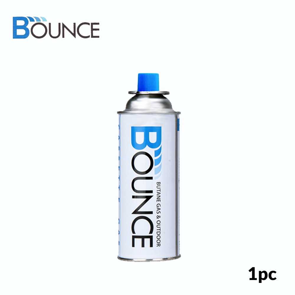 Brand New BOUNCE Butane Gas LG-250 Magnetic With ICC Certified ICC Safety Seal Cassette Stove Fuel Nozzle Type CRV No Explosion Cartridge Canister