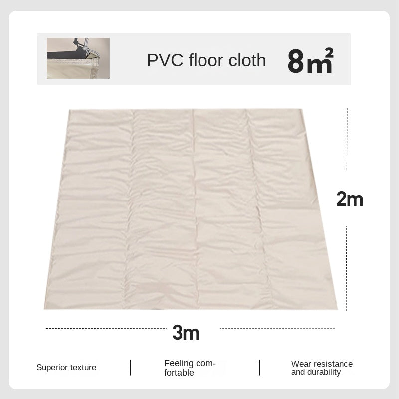 Coody PVC Groudsheet Floor Mat For AIR Inflatable Tent 8.0 10.0 13.6 17.2 Hub Shelter Aurora Bestona Dome Ground Sheet Field Mattress Accessories