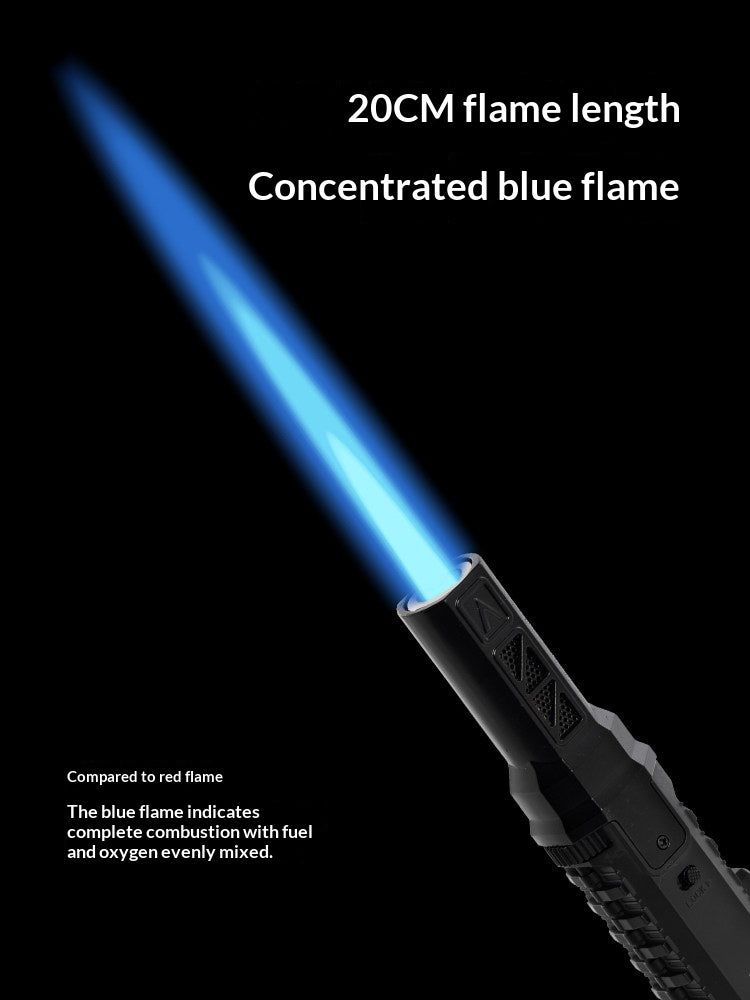 Blackdog TACTICAL Torch Igniter Electronic Lighter Direct High Temperature Spray Gun Burner Outdoor Camping Cooking Barbecue Windproof