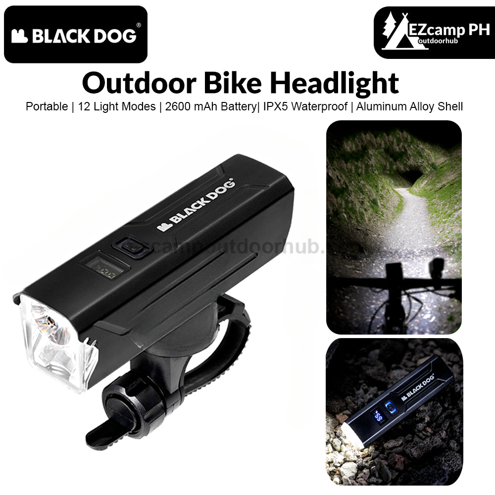 BLACKDOG Outdoor Bike Headlight Strong Night Light Riding Flashlight Induction  Sensor Mountain Light USB Rechargeable Waterproof Riding Lamp