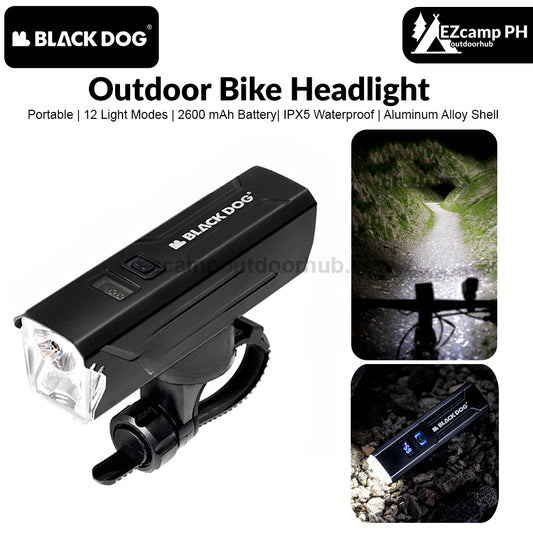 BLACKDOG Outdoor Bike Headlight Strong Night Light Riding Flashlight Induction  Sensor Mountain Light USB Rechargeable Waterproof Riding Lamp
