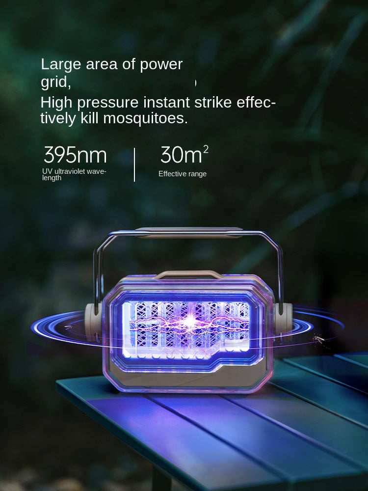 Naturehike MOON Anti Mosquito Lantern Portable Ultralight Multipurpose Insect Electric Zapper Ambient Light Lamp USB Charging 4000mAh Battery Outdoor Camping