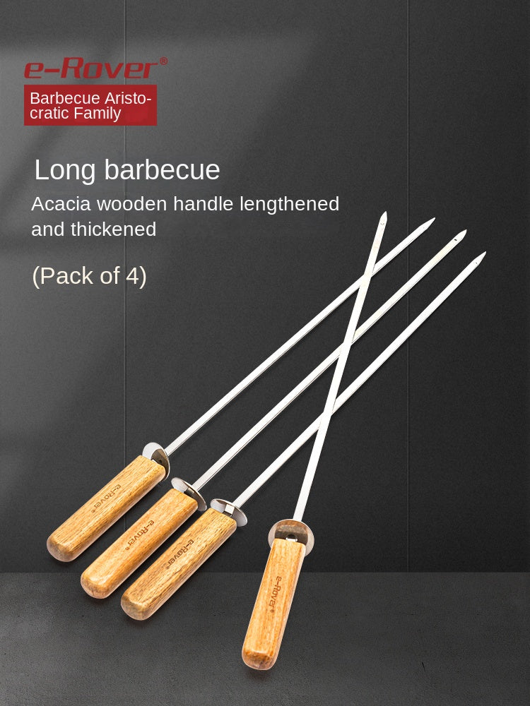 Redfox E-Rover 18pcs BBQ Tool Set Portable Lightweight Multifunctional Barbecue Grill Utensil Spatula Tong Clip Skewer Knife With Elegant Case Outdoor Camping Cooking Accessories Set