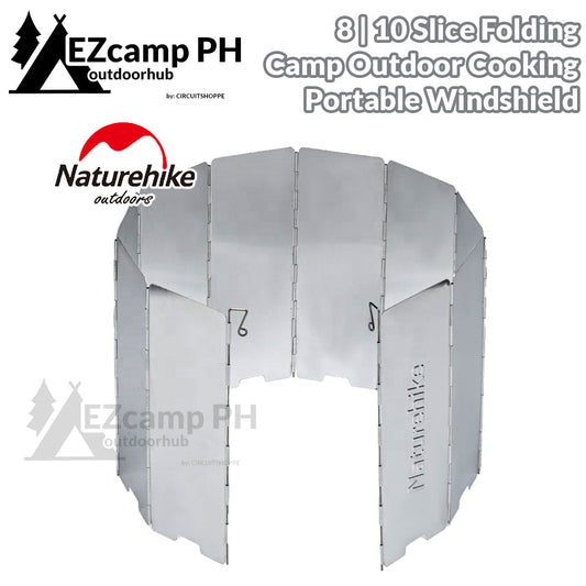 Naturehike Slice Plates Aluminum Alloy Outdoor Cooking Windshield Wind Screen Shield Breaker Folding Board Gas Stove Fire Cook Windscreen Deflector