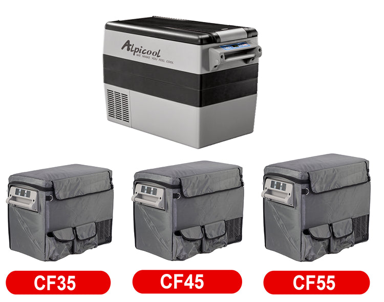 ALPICOOL Refrigerator Insulated Protective Bag Cover Freezer Wrap For CF TWW Series CF35 CF45 CF55 TWW35 TWW45 TWW55 TWW75 35 45 55 75 Liters Outdoor