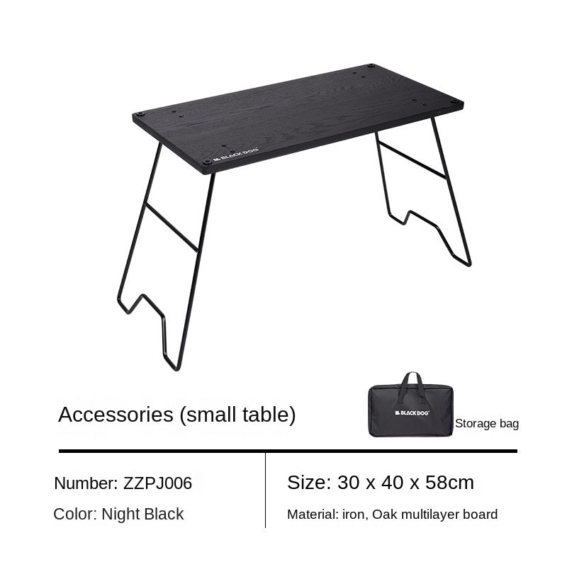 BLACKDOG IGT Camping Combination Table Modular Multi-setting Folding Table Outdoor BBQ Picnic Table Shelf With Storage Bag Load Bearing Up To 100kg