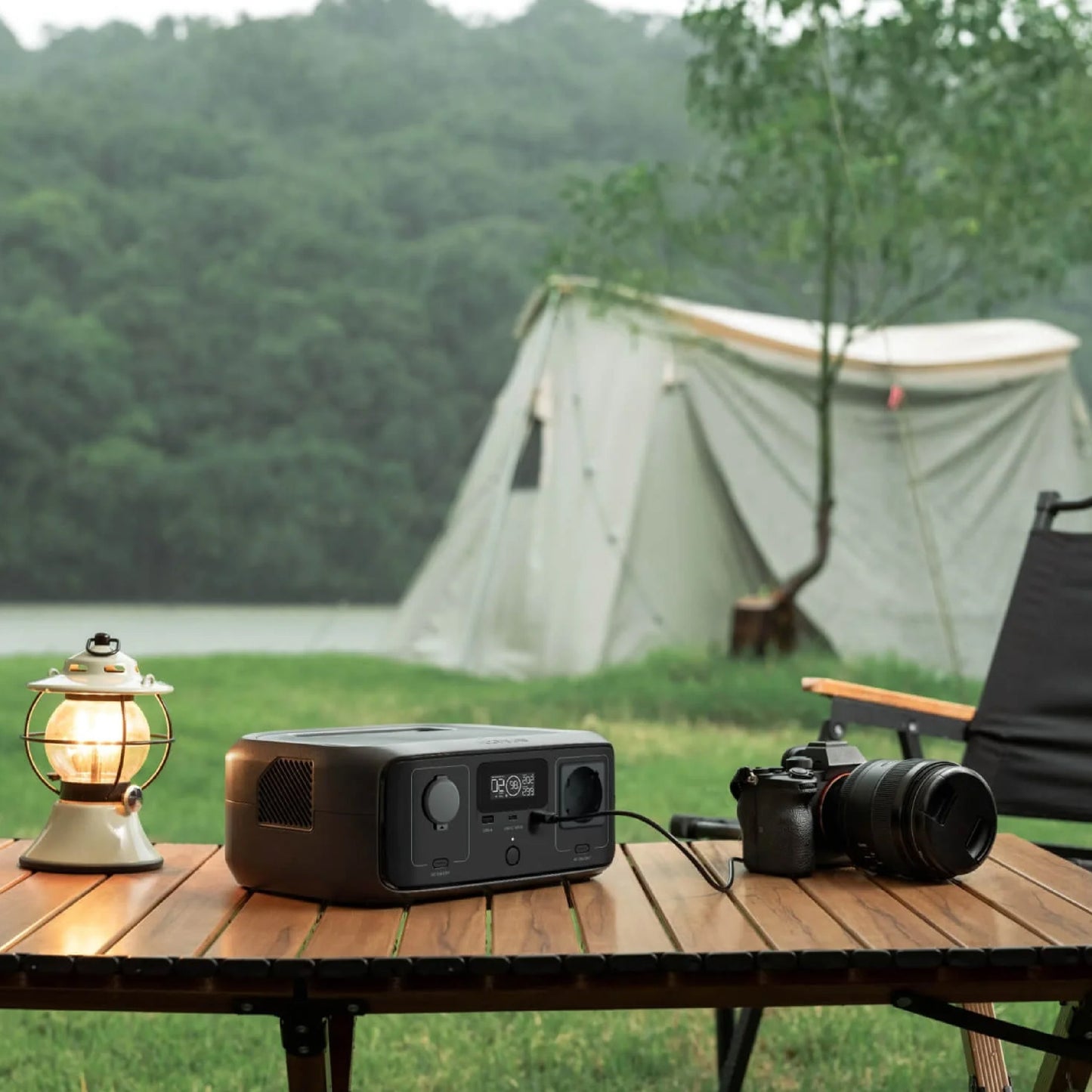 Ecoflow River 3 245 UPS Power Station Portable Lightweight Compact Fast Charging Power Supply High Powered Energy Storage Battery Camping Outdoor Travel Eco Flow