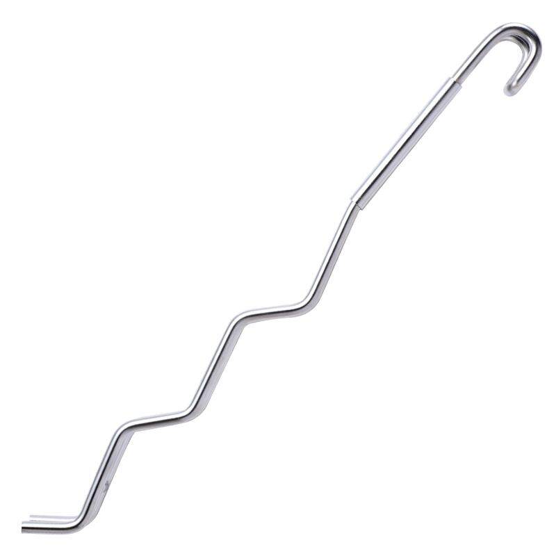 CAMPINGMOON S200 Portable Stainless Steel BBQ Grill Grate Lifter Rust Resistant Barbecue Oudoor Cooking Grid Lifter Gripper Special Pick Grill Clip