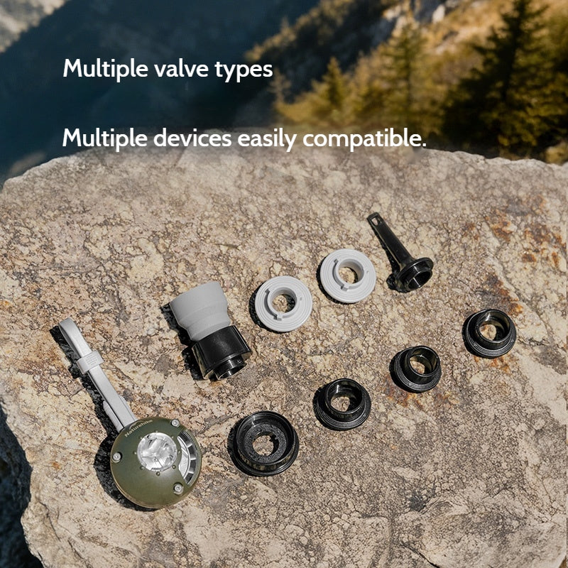 Naturehike Lightweight Air Pump Portable Multi-functional Inflatable Pump Mini Electric Air Pump 2-in-1 Quick Inflation Deflation Outdoor Camping