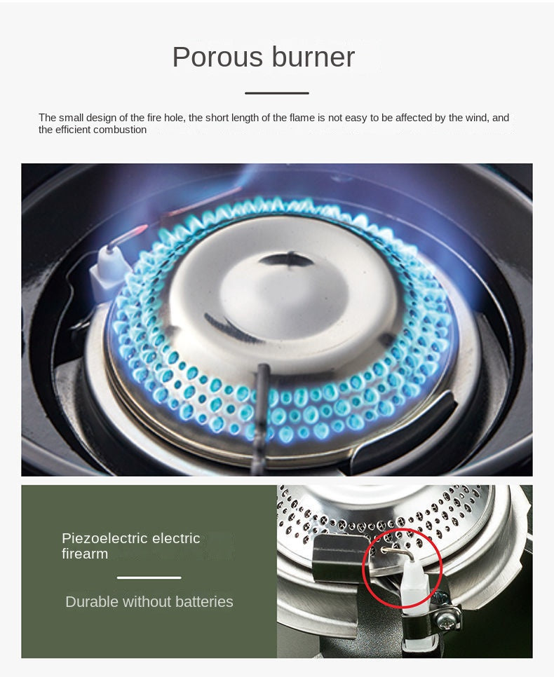 Iwatani Tough Maru Jr. Outdoor Stove Portable Butane Canister Cassette Stove With Double Integrated Windshield And Storage Case