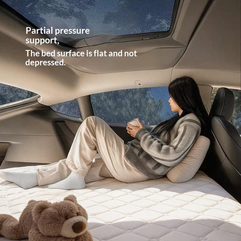 Naturehike Brushed Car Inflatable Mattress Portable Mat Adjustable Firmness Car Trunk Sleeping Nap Bed Machine Washable Outdoor Camping Travel