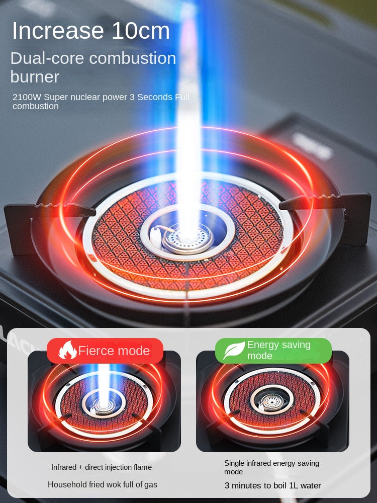 Blackdog FIRE MAPLE Infrared Mini Butane Stove Portable Gas Furnace Energy Saving 2100W Firepower Support Screw And Nozzle Canister With Storage Case