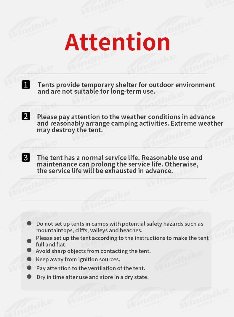 Naturehike ARIES Series ALPHA Outdoor Tunnel Type Camping Glamping Tent PU2000mm 4 to 6 Person Family Tent One Bedroom One Living Room 4 Seasons