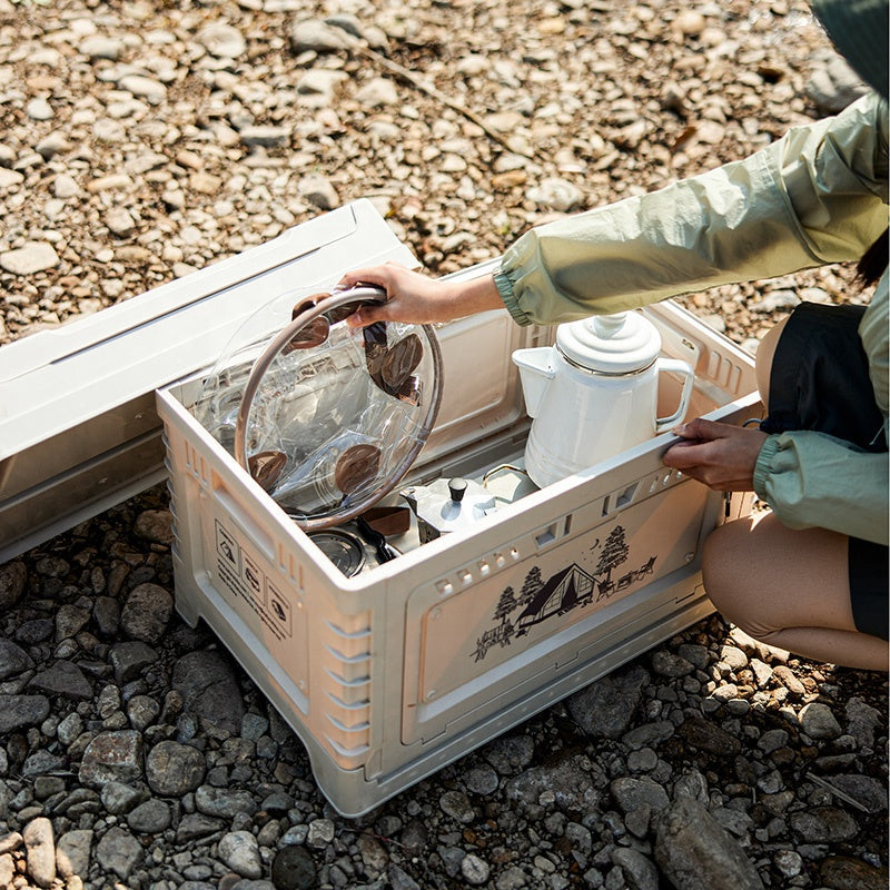 Naturehike Transparent PVC Round Water Bucket Outdoor Portable Lightweight Collapsible Clear Container Basin Storage Bag Carrying Foldable Folding Pail Basket Camping Hiking Beach Picnic Travel Heavy Duty Original Nature Hike