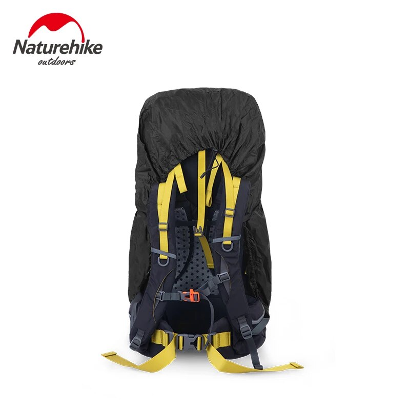 Naturehike Backpack Rain Cover Portable Lightweight 35-75L Dustproof Waterproof Backpacks Cover Nylon Fabric Riding Cycling Mountaineering Travel Camping Hiking Trekking Original Nature Hike