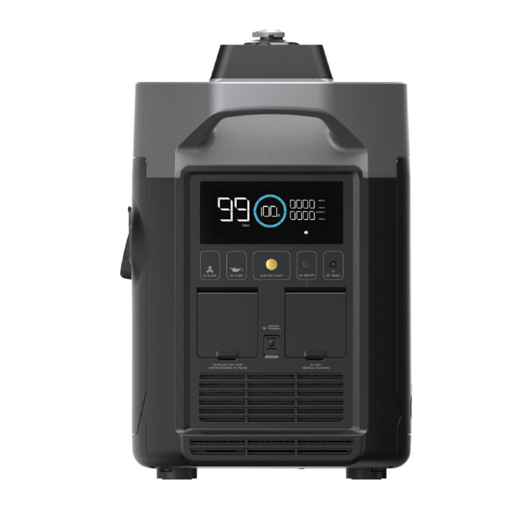 EcoFlow Dual Fuel Smart Generator Portable Lightweight Multifunctional Large Capacity Either LPG Or Gasoline Emergency Generator Backup Eco Flow