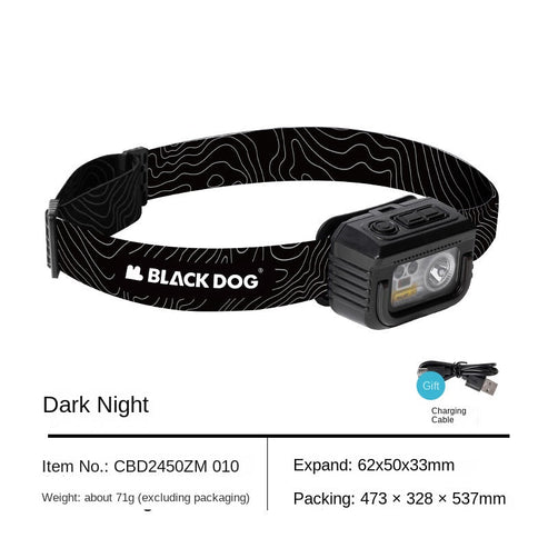BLACKDOG CBD2450ZM010 Multifunctional Inductive Headlamp
