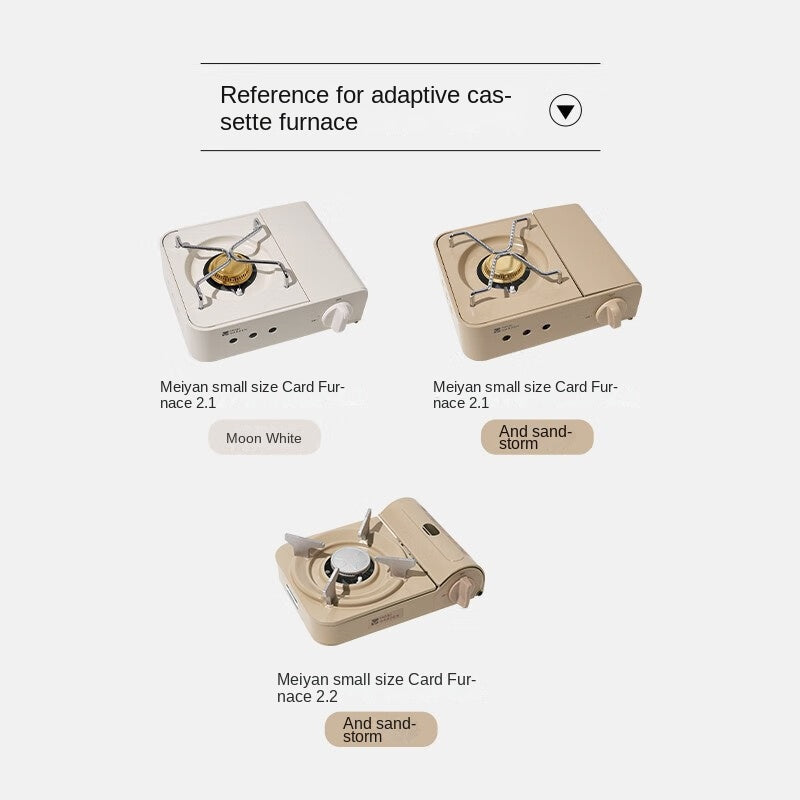 Mobi Garden Portable Butane Camping Stove Storage Bag Cover Multipurpose Cassette Foldable Shock Absorption Adjustable Internal Space Carry Bag