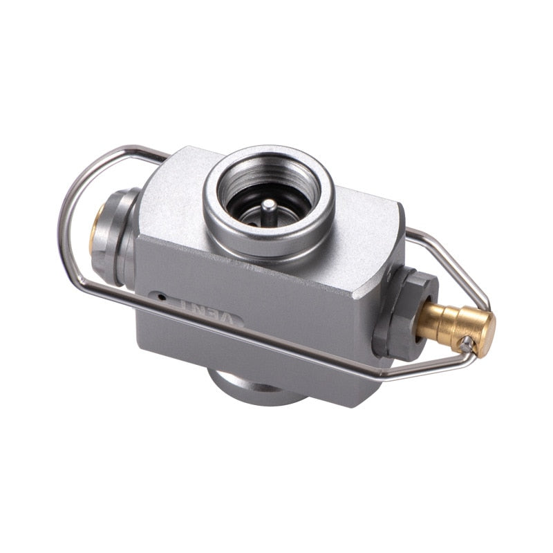 CAMPINGMOON Z15 BKZ15 Butane Gas Tank Refilling Adaptor Connector Stove Accessories Inflatable Adapter Flat Mutual Charging Pressure Inflatable Valve