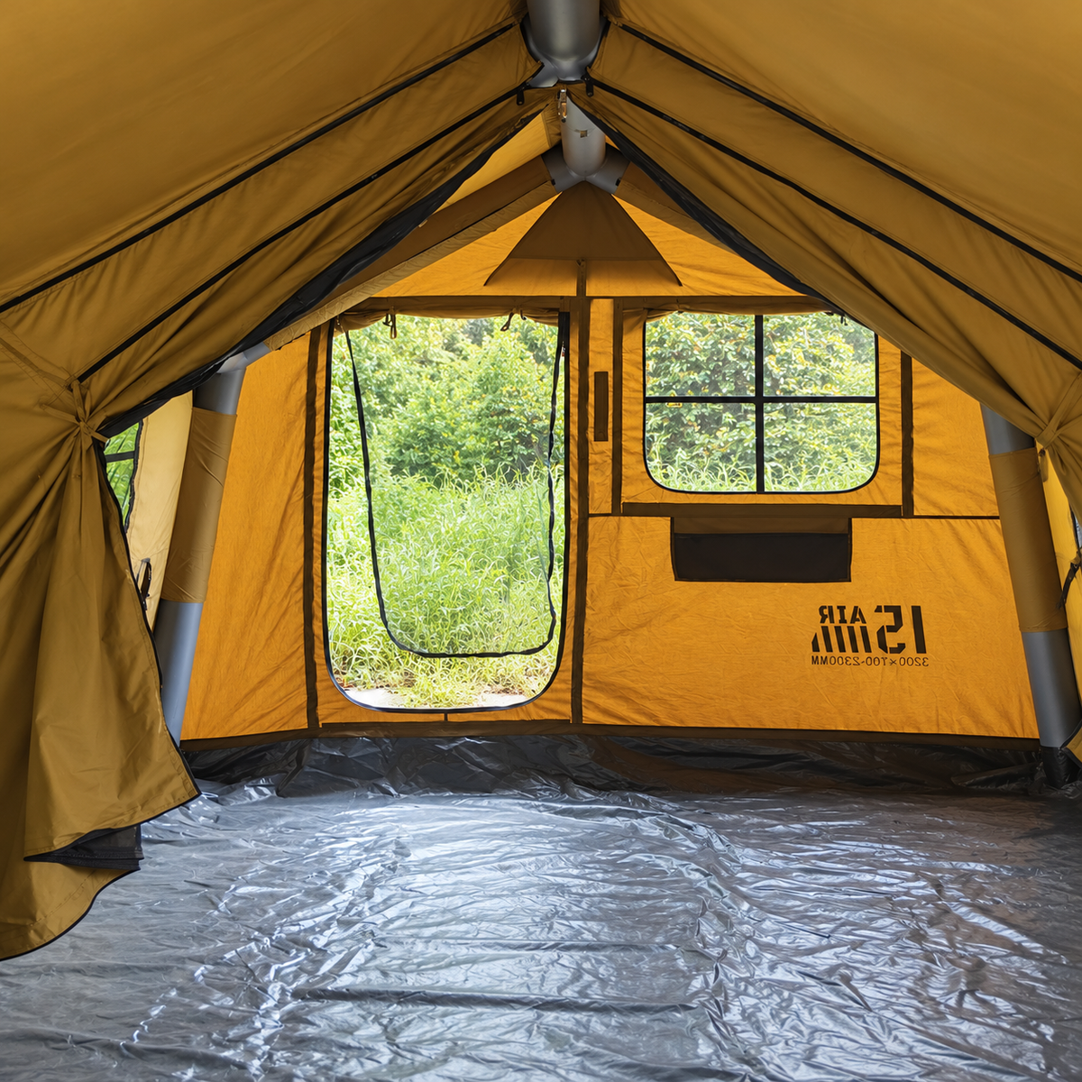 Spark Air AIR15 Inflatable Cabin Tent 15m² Large Space 6-8 Persons TC Cotton Camping Tent