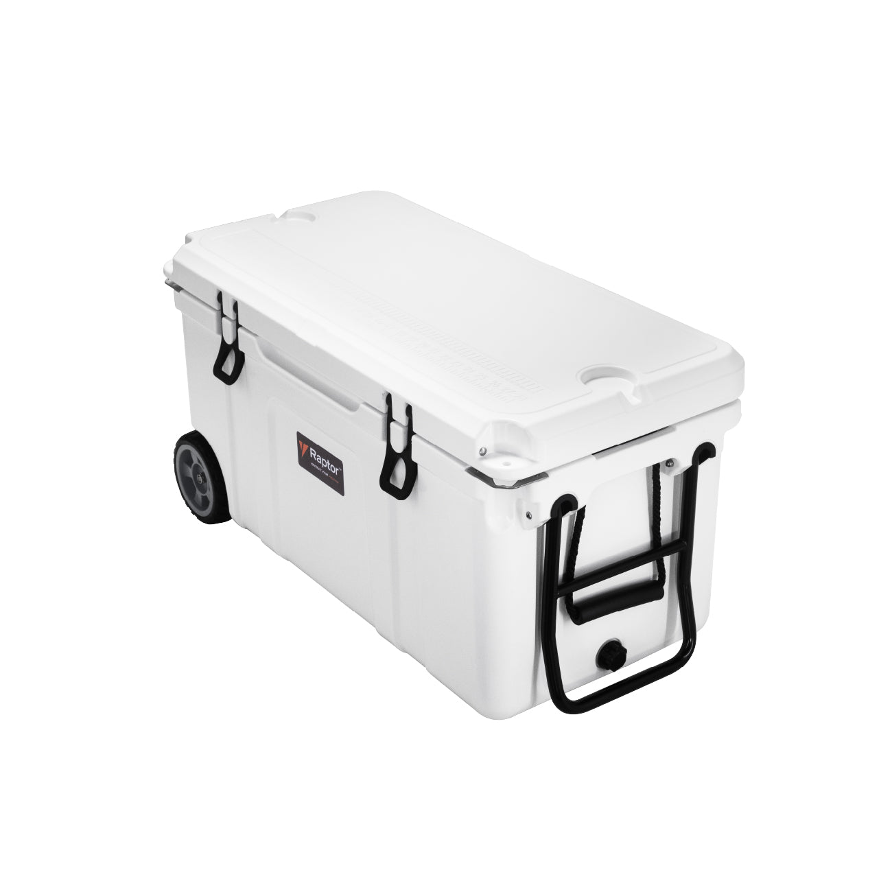 Raptor ARCTIC Trolley 75T 75L Large Capacity Food Drink Ice Storage Chest Container Rapid Drain System Extreme Ice Retention Rotomolded Cooler Outdoor