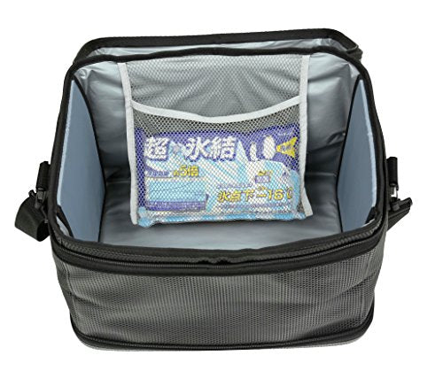 CAPTAIN STAG Super Cold Cooler Bag Portable Foldable 12L 25L 43L Black Ice Food Drinks Hot Cold Insulated Storage Collapsible Container Box