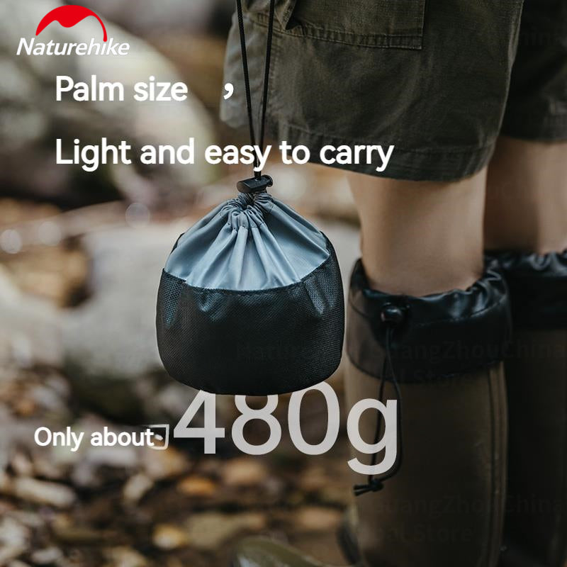 Naturehike DARK STAR Three Head Stove Camping 3300W High Power IGT Gas Stove Portable Foldable Ultralight Burner Furnance Cooker Heater Outdoor