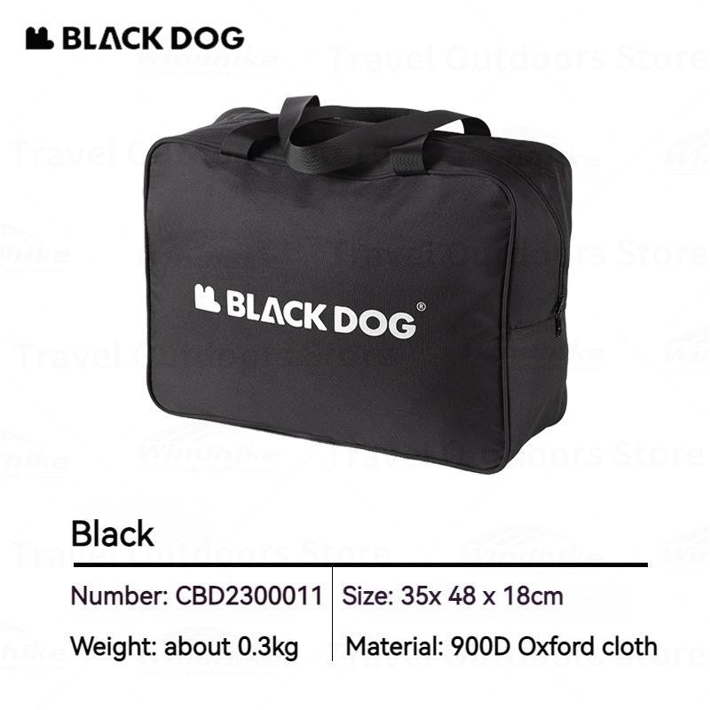 BLACKDOG Portable 30L Sports Bag Leisure Storage Bag Ultralight Tourism Handbag Waterproof Bag Outdoor Travel Camping Luggage Handheld Bag Black Dog