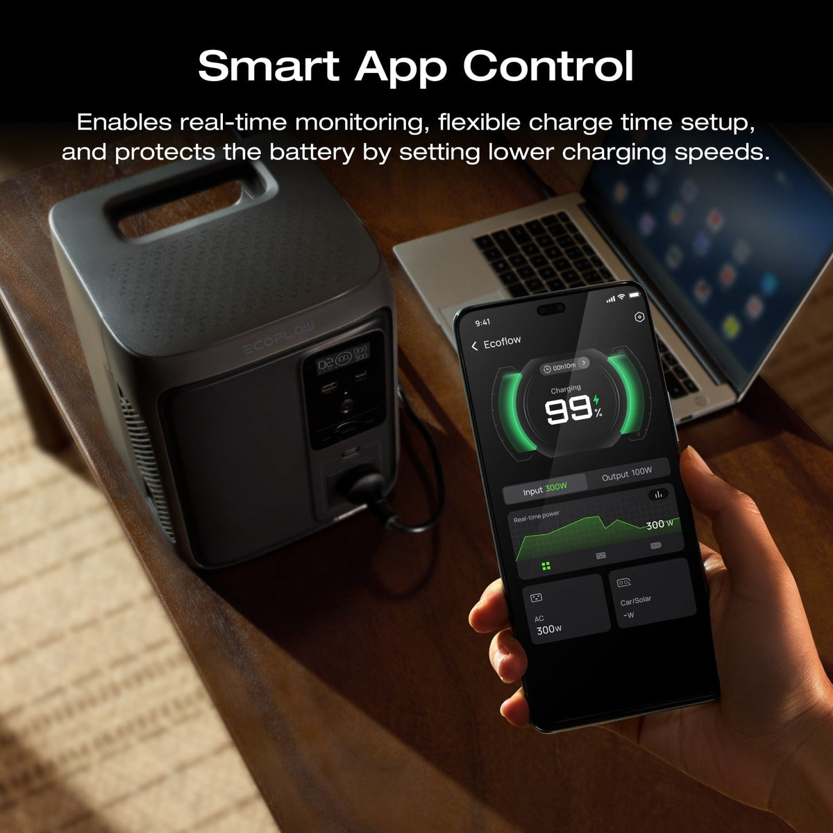 EcoFlow DELTA 3 1000 Air 960Wh Portable Power Station for Home Backup Outdoor Camping & RV