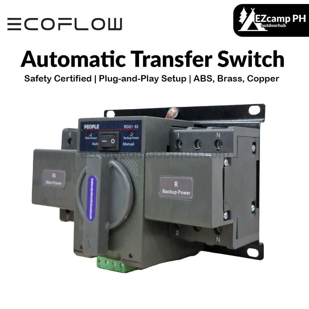 EcoFlow Integrated Automatic Transfer Switch Home Backup