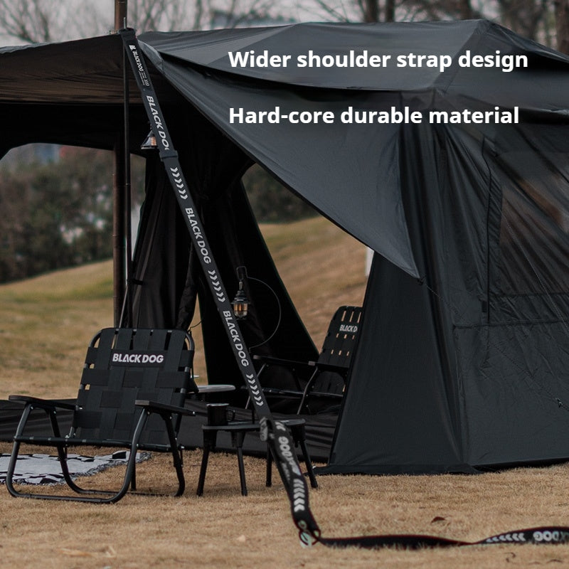 BLACKDOG Tactical Paracord Strap Portable Lightweight Foldable Multi-functional Adjustable Wind Rope Tensioners Lanyards Outdoor Camping Tent Canopy Accessories