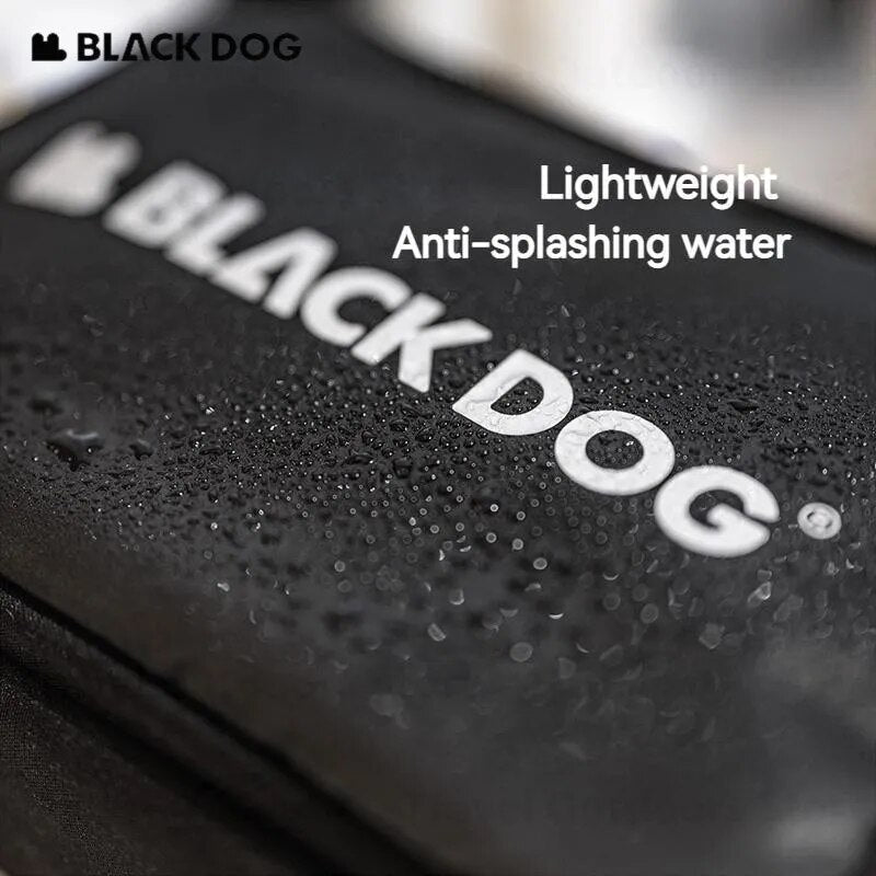 BLACKDOG Traveler Toiletry Bag Portable Storage Pouch Bag 3.1L Camping Multi-Layer Hanging Luggage Wet Dry Separation Cosmetics Make Up Organizer