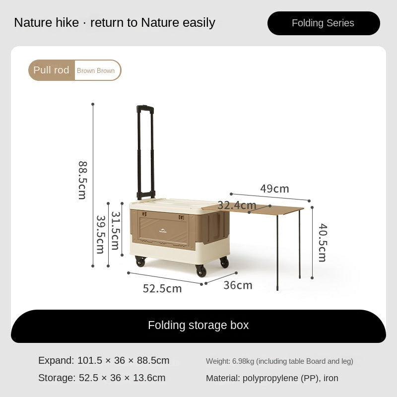 Naturehike Go With One Box Camping Set Accessories Equipments Package Portable Ultralight Storage Box Tarp Canopy Awning Table Moon Folding Chair