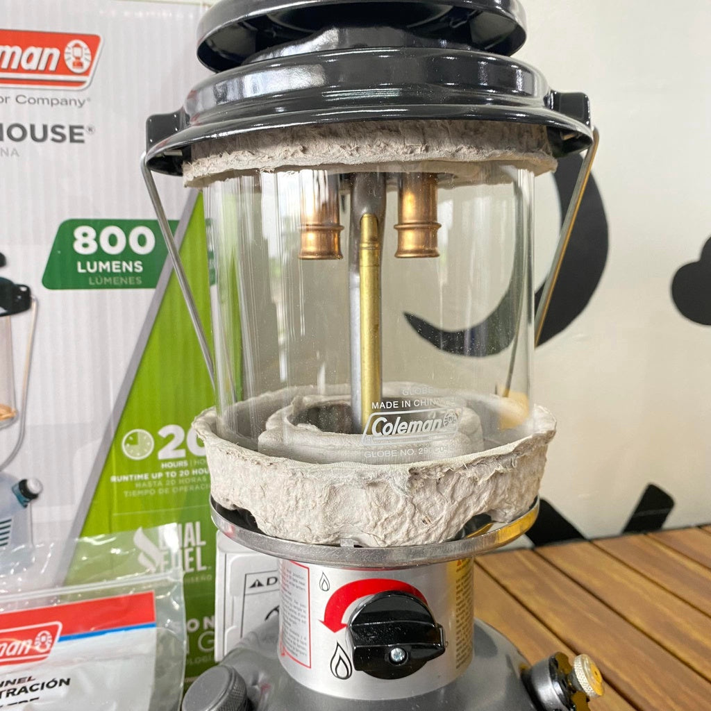 Coleman Powerhouse Dual Fuel Lantern Lamp Model 295 Outdoor