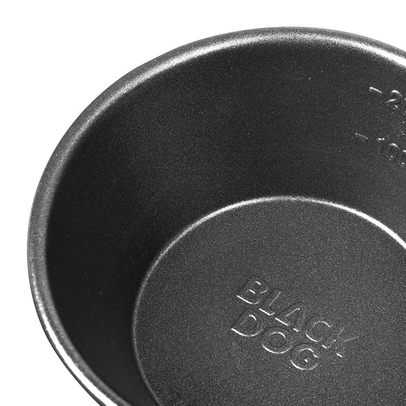 BLACKDOG Black Stainless Steel Shera Bowl With Non Stick Coating Portable 310ml Tableware Cookware Salad Dish Hang Handle Design Tableware Cup Pot