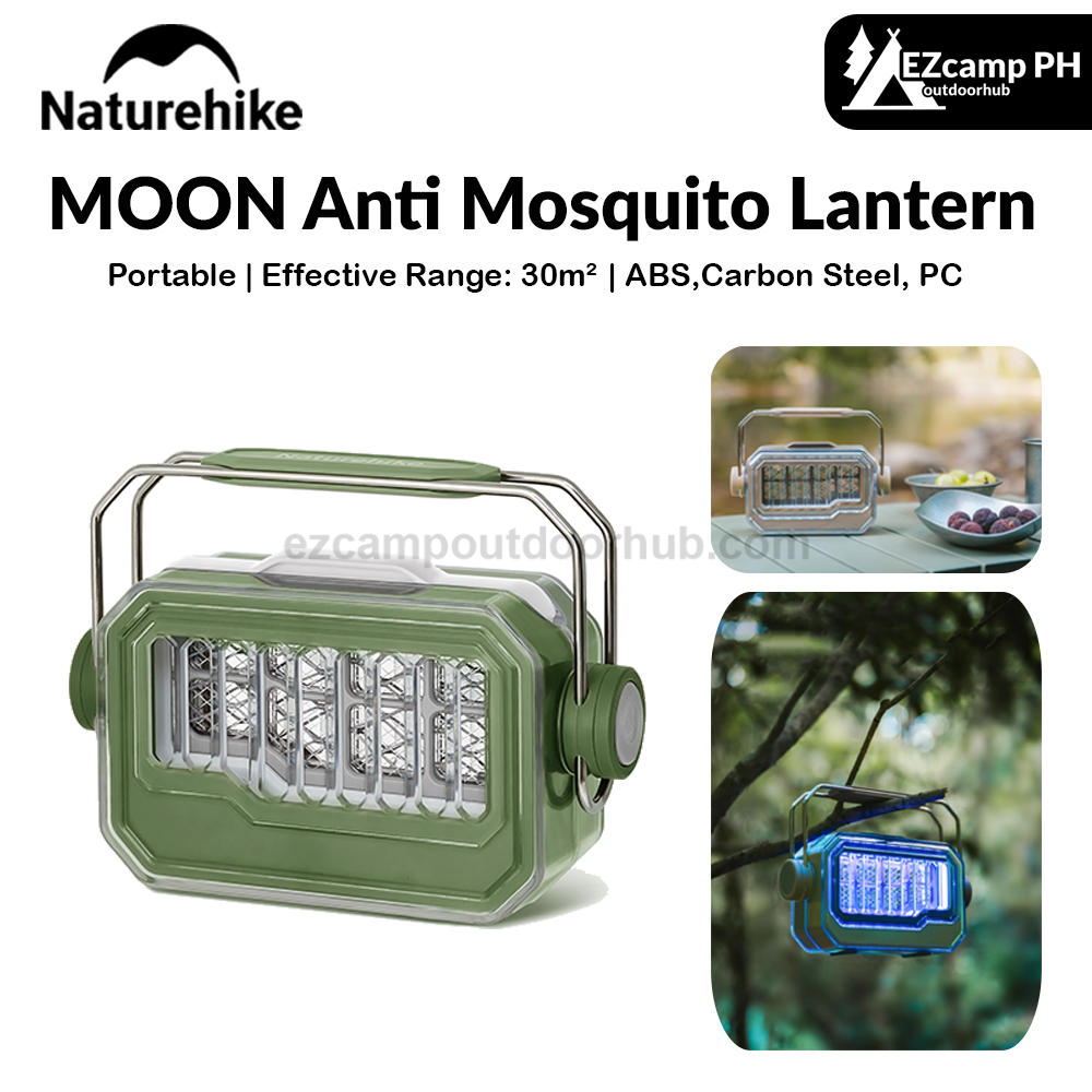 Naturehike MOON Anti Mosquito Lantern Portable Ultralight Multipurpose Insect Electric Zapper Ambient Light Lamp USB Charging 4000mAh Battery Outdoor Camping