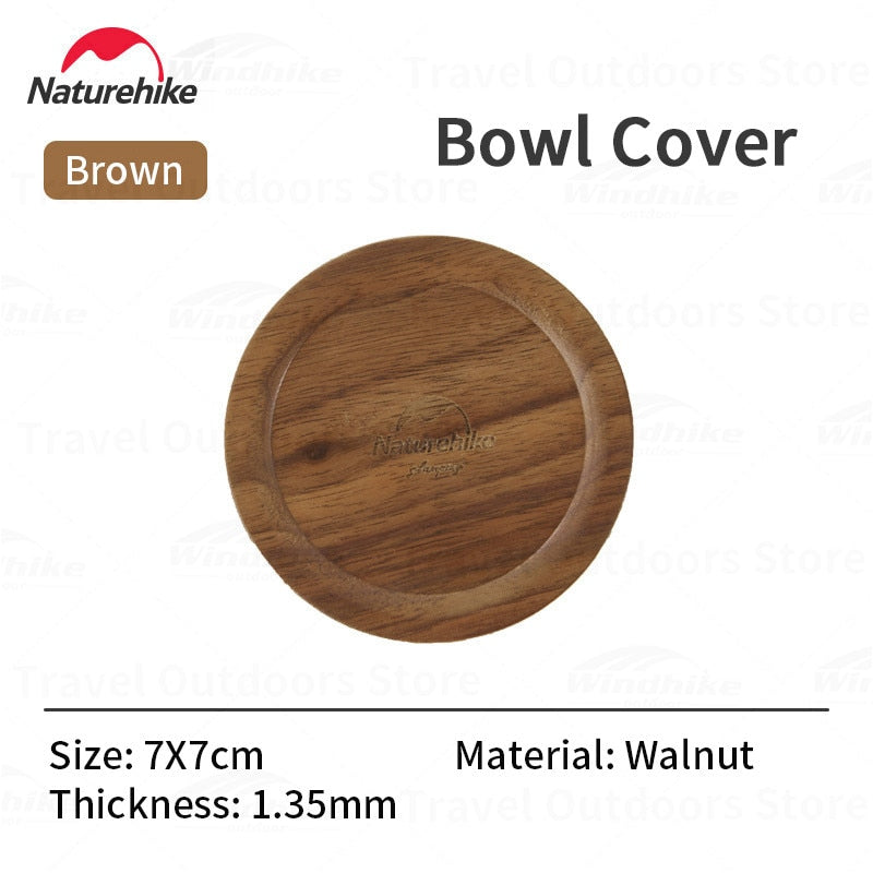 Naturehike Stainless Steel Retro Tableware Set Outdoor Portable Lightweight Vintage Style Plate Dish Cup Mug Coffee Tea Set Camping Hiking Picnic BBQ Dining Travel Utensil Heavy Duty Original Nature Hike